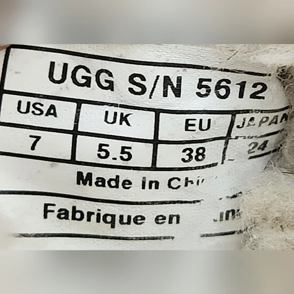 UGG Dakota Women's Slipper Chestnut Brown Leather Tie Size 7 - Picture 9 of 9